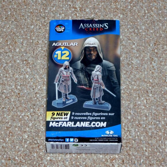 2016 McFarlane Toys Color Tops Assassin's Creed Aguilar MIB Brand New Fassbender - Picture 3 of 11